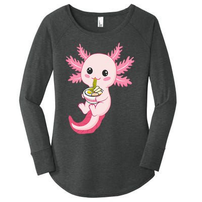 Axolotl Ra Funny Axolotls Women's Perfect Tri Tunic Long Sleeve Shirt