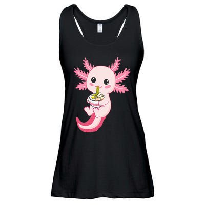 Axolotl Ra Funny Axolotls Ladies Essential Flowy Tank