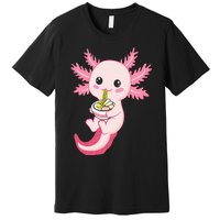 Axolotl Ra Funny Axolotls Premium T-Shirt