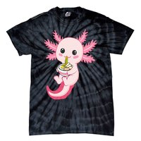 Axolotl Ra Funny Axolotls Tie-Dye T-Shirt