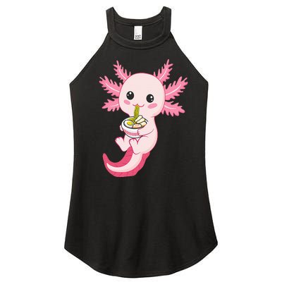 Axolotl Ra Funny Axolotls Women’s Perfect Tri Rocker Tank