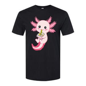 Axolotl Ra Funny Axolotls Softstyle CVC T-Shirt