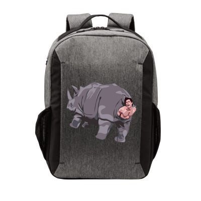 Ace Rhino Funny Humor Vector Backpack