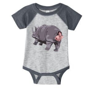 Ace Rhino Funny Humor Infant Baby Jersey Bodysuit