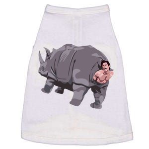 Ace Rhino Funny Humor Doggie Tank