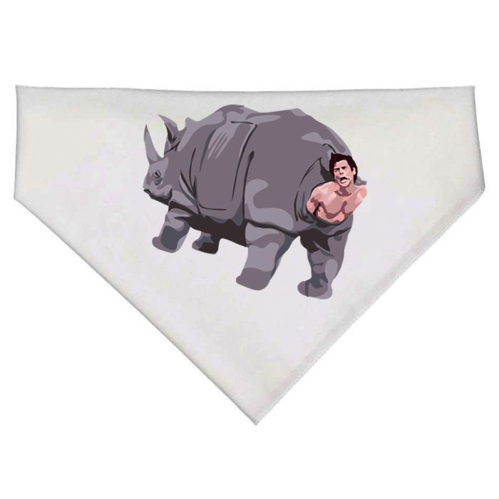 Ace Rhino Funny Humor USA-Made Doggie Bandana