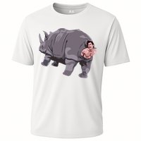 Ace Rhino Funny Humor Cooling Performance Crew T-Shirt