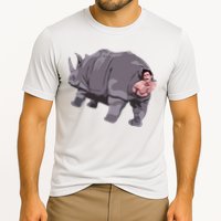 Ace Rhino Funny Humor Cooling Performance Crew T-Shirt