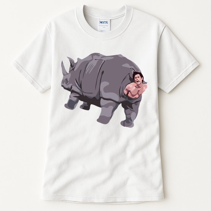 Ace Rhino Funny Humor Tall T-Shirt