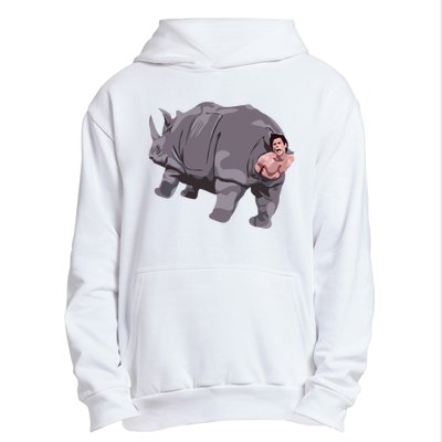 Ace Rhino Funny Humor Urban Pullover Hoodie