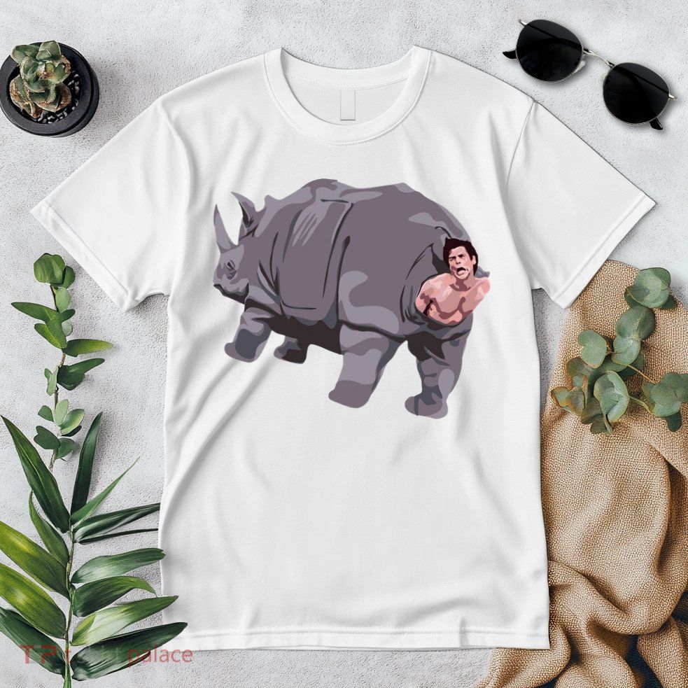 Ace Rhino Funny Humor Premium T-Shirt