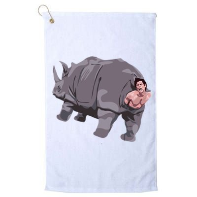 Ace Rhino Funny Humor Platinum Collection Golf Towel