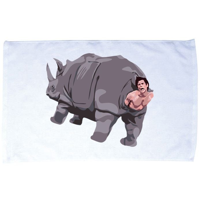 Ace Rhino Funny Humor Microfiber Hand Towel