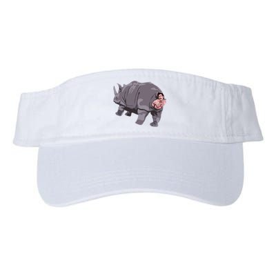 Ace Rhino Funny Humor Valucap Bio-Washed Visor