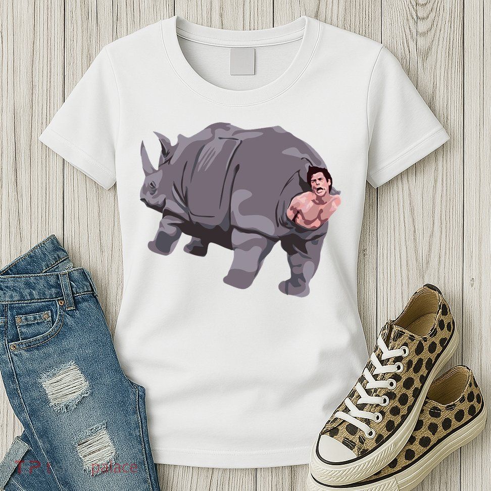 Ace Rhino Funny Humor Women's T-Shirt