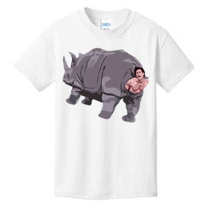 Ace Rhino Funny Humor Kids T-Shirt