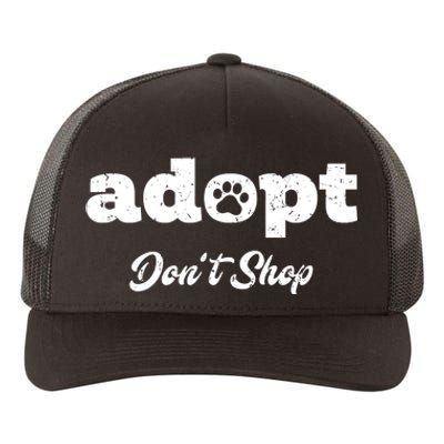 Adopt Rescue Foster Dog Lover Cat Adoption Yupoong Adult 5-Panel Trucker Hat