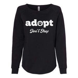 Adopt Rescue Foster Dog Lover Cat Adoption Womens California Wash Sweatshirt