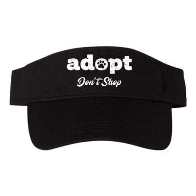 Adopt Rescue Foster Dog Lover Cat Adoption Valucap Bio-Washed Visor