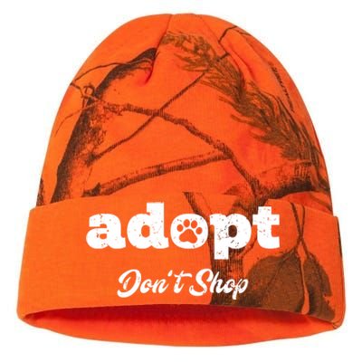 Adopt Rescue Foster Dog Lover Cat Adoption Kati Licensed 12" Camo Beanie