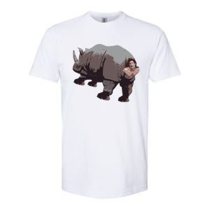 Ace Rhino Funny Softstyle CVC T-Shirt