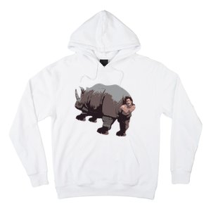 Ace Rhino Funny Hoodie