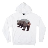 Ace Rhino Funny Hoodie