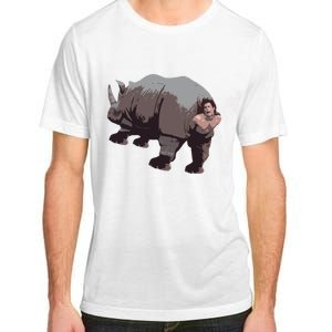 Ace Rhino Funny Adult ChromaSoft Performance T-Shirt