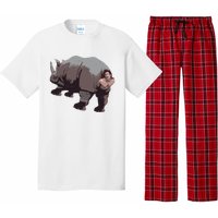 Ace Rhino Funny Pajama Set