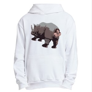 Ace Rhino Funny Urban Pullover Hoodie