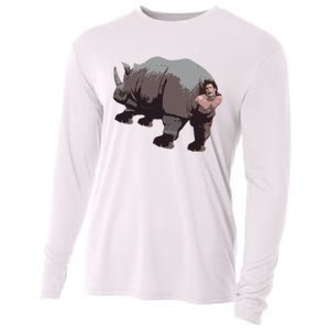 Ace Rhino Funny Cooling Performance Long Sleeve Crew