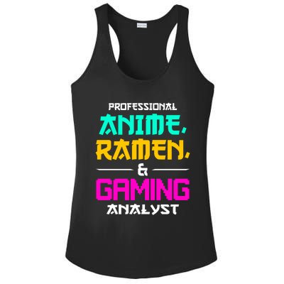 Anime Ra Gaming Gamer Lover Gift Ladies PosiCharge Competitor Racerback Tank