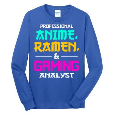 Anime Ra Gaming Gamer Lover Gift Tall Long Sleeve T-Shirt