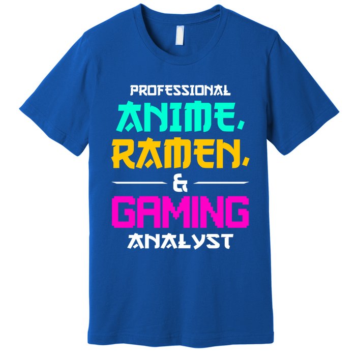 Anime Ra Gaming Gamer Lover Gift Premium T-Shirt