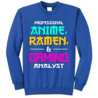 Anime Ra Gaming Gamer Lover Gift Tall Sweatshirt