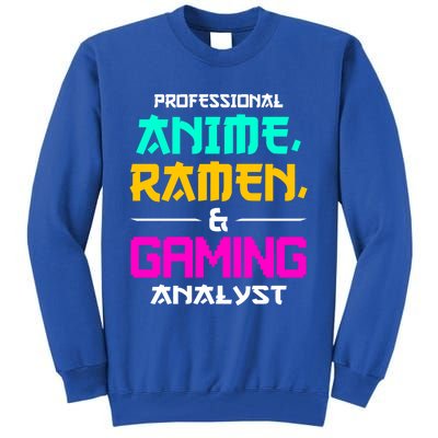 Anime Ra Gaming Gamer Lover Gift Tall Sweatshirt