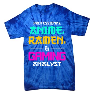 Anime Ra Gaming Gamer Lover Gift Tie-Dye T-Shirt