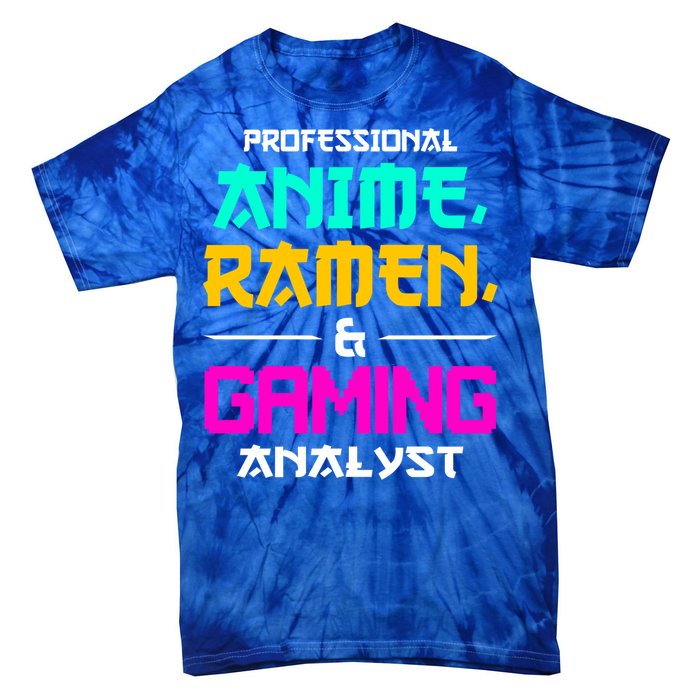 Anime Ra Gaming Gamer Lover Gift Tie-Dye T-Shirt