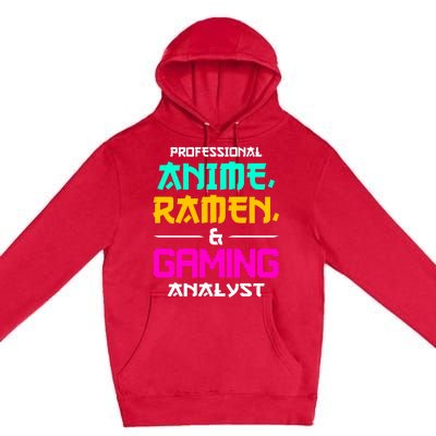 Anime Ra Gaming Gamer Lover Gift Premium Pullover Hoodie