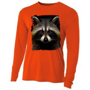 A Racoon Gift Cooling Performance Long Sleeve Crew