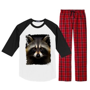 A Racoon Gift Raglan Sleeve Pajama Set