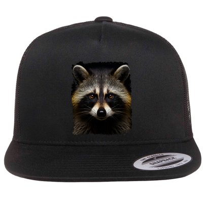 A Racoon Gift Flatbill Hat