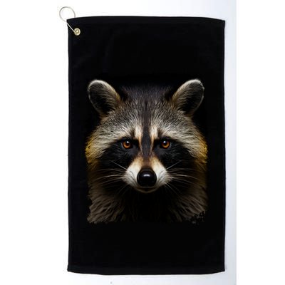 A Racoon Gift Golf Towel