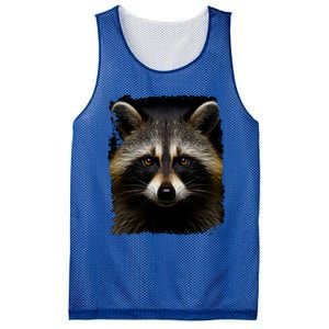 A Racoon Gift Mesh Reversible Basketball Jersey Tank