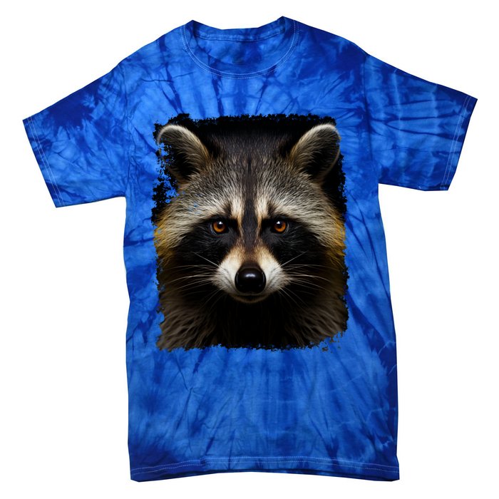 A Racoon Gift Tie-Dye T-Shirt