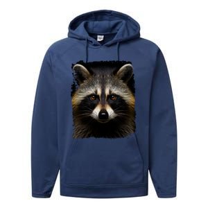 A Racoon Gift Performance Fleece Hoodie