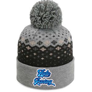 Auto Racing Gift The Baniff Cuffed Pom Beanie