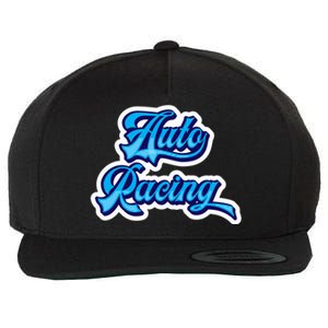 Auto Racing Gift Wool Snapback Cap