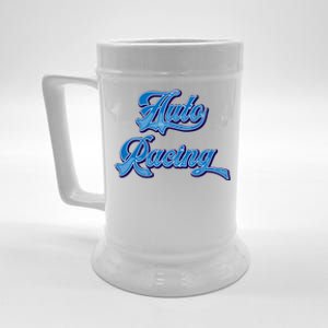 Auto Racing Gift Beer Stein