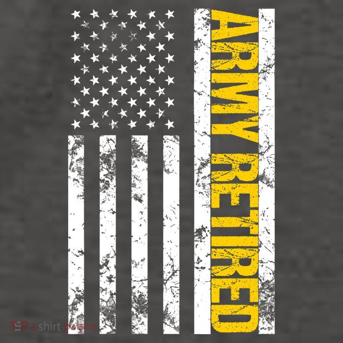 Army Retired Gift Military U.S. Army Retirement Vector Backpack